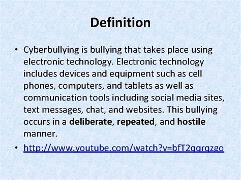 bullying with the use of technology and electronic means|What Is Cyberbullying .
